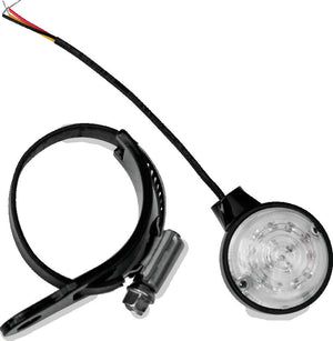 Burly B13-2504B LED Turn Signals Fork Mount Universal - Black/Amber