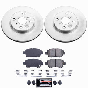 Power Stop 01-05 Toyota Echo Front Z23 Coated Brake Kit