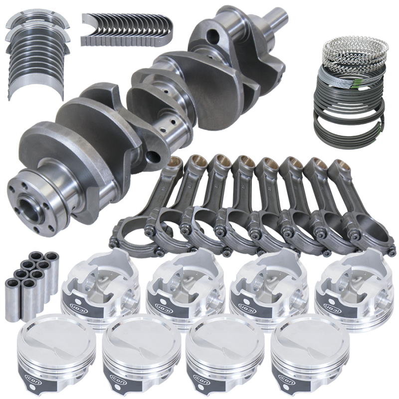 Eagle 16137040 fits Ford 351W 4.000in Crank 6.200in H-Beam -15.8cc 4.040in Pistons Rotating Assembly