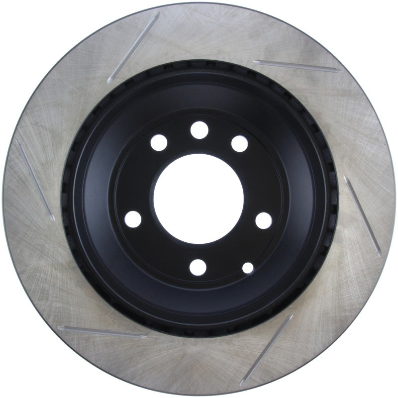 Stoptech 126.33078SL Power Slot 07-10 Audi Q7 / 03-10 Porsche Cayenne Left Rear Slotted Rotor