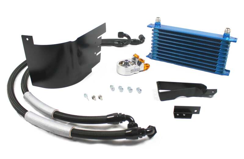 GReddy 12058002 2017-2019 fits Honda Civic Type-R NS1010G 10 Row Oil Cooler Kit
