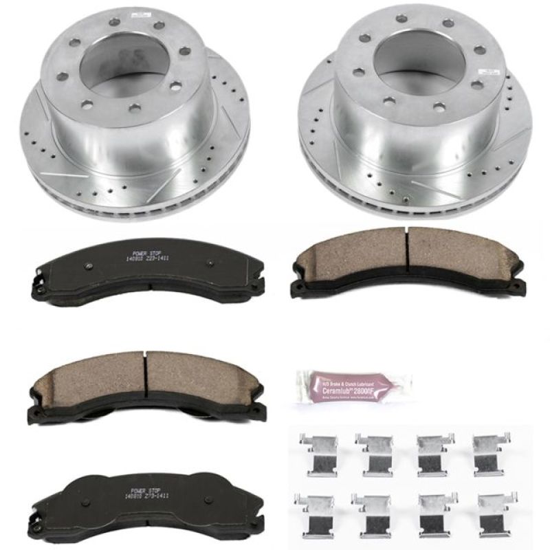 Power Stop K5562 11-20 fits GMC Sierra 3500 HD Rear Z23 Evolution Brake Kit