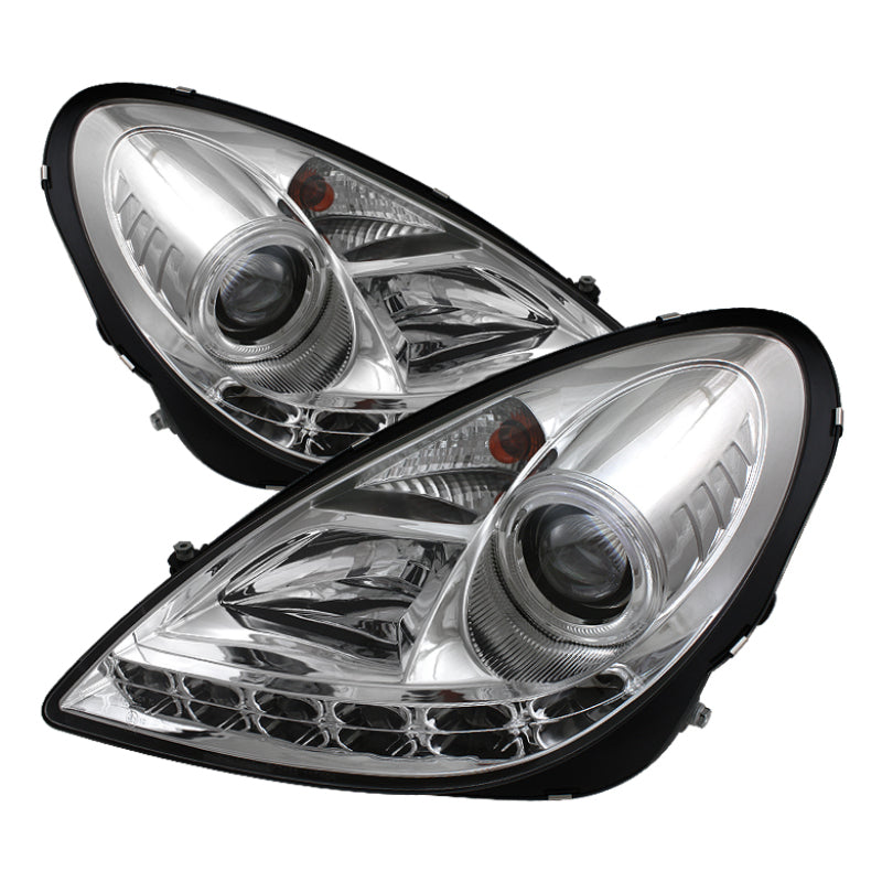 Spyder 5032539 fits Mercedes Benz SLK Projector Headlights Halogen Model- DRL C