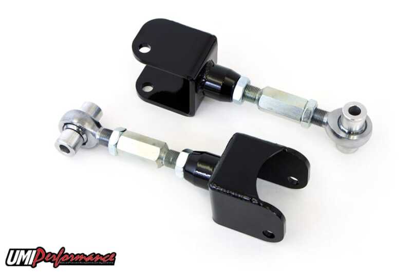 UMI Performance 1017-B 79-04 fits Ford Mustang Adjustable Upper Control Arms - U