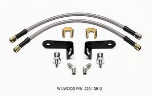 Wilwood 220-13912 Flexline Kit Front 2015-Up fits Mustang