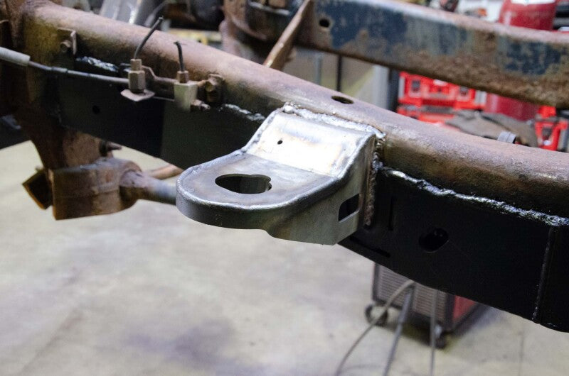 RustBuster RB7726L Front Body Mount Left Side