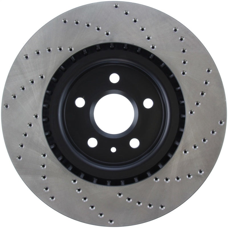 Stoptech 128.62124R Drilled Sport Brake Rotor