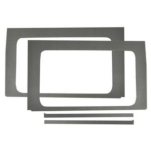 DEI  50176 fits Jeep 18-23 Wrangler JL 4-Door Boom Mat Rear Side Window Trim - 4