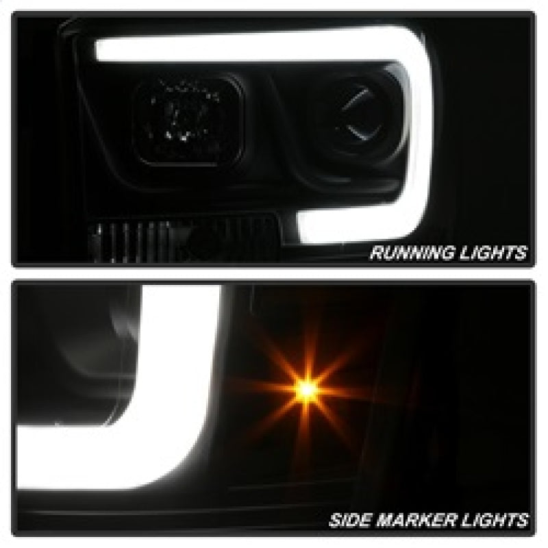 Spyder 5085306 fits Dodge 06-08 Ram 1500 V2 Projector Headlights - Light Bar DR