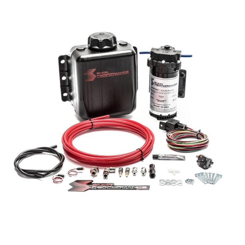 Snow Performance SNO-301 Stg 1 Boost Cooler TD Water Injection Kit (Incl. Red Hi-Temp Tubing/Quick Fittings)