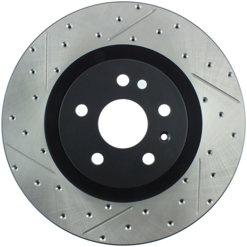 Stoptech 127.62124R Slotted & Drilled Sport Brake Rotor