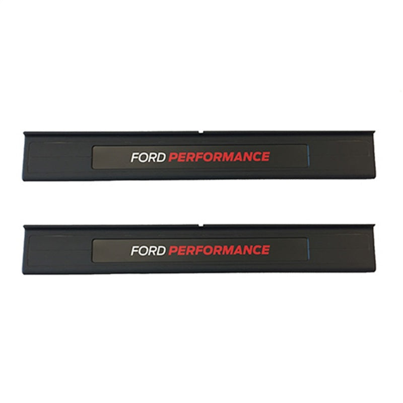 fits Ford 15-17 Racing M-1613208-A fits Ford 15-17 Mustang Performance Sill Plate Set