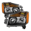 xTune 9033025 fits Nissan Titan 04-15 (08-15 OE Style ) OEM Head Lights set - B