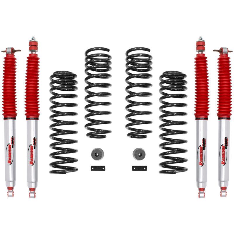 Rancho RS66118BR9 07-17 fits Jeep Wrangler Front and Rear Suspension System - Master Part Number / One Box