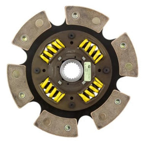 ACT 6280306 6 Pad Sprung Race Disc for LS Engine/Flywheel w/fits Nissan 350Z Trans/Input Shaft (S/O No Cancel)