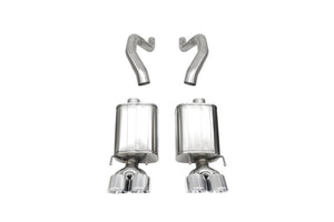CORSA Performance 21077 Corsa 06-13 fits Chevy Corvette C6 Z06 7.0L / 09-13 ZR1 6.2L Polished Axle-Back Exhaust w/4.5in Twin Tips