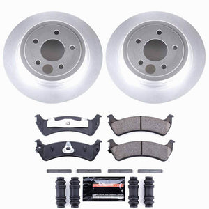 Power Stop 2003 Ford Explorer Sport Rear Z23 Coated Brake Kit