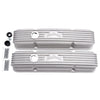 Edelbrock 41439 Valve Cover Classic Series fits Chevrolet 1959-1986 262-400 CI V8 w/ Breather Holes Satin