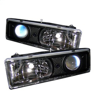 Spyder 5009289 fits Chevy 88-99 C/K Series 1500 Projector Headlights Blk High 9