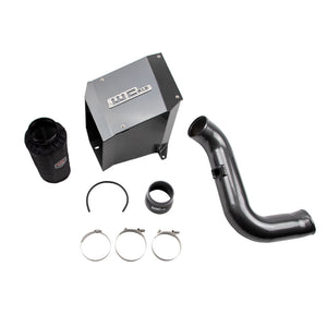 Wehrli WCF100191-GB 2004.5-2005 LLY Duramax 4in Intake Kit with Air Box- Gloss B