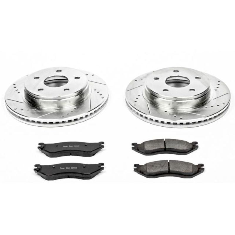 PowerStop K2165 fits Dodge 04-06 Durango Front Z23 Evolution Sport Brake Kit
