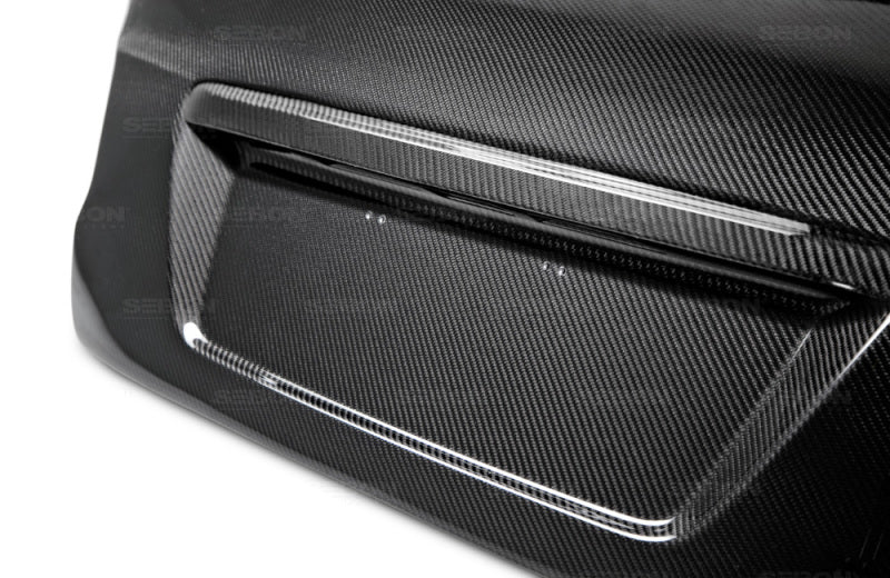 Seibon TL15SBIMP-C 2015+ fits Subaru Impreza WRX/STI C Style Carbon Fiber Trunk Lid