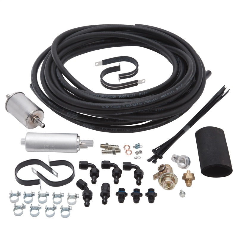 Edelbrock 3651 Fuel System E-Street EFI Return Type w/ Rail Mounted Regulator 43 PSI
