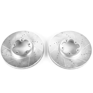 PowerStop fits Ford 15-19 Transit-150 Front Evolution Drilled & Slotted Rotors -