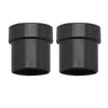 Russell 660665 Performance -8 AN Tube Sleeve 1/2in dia. (Black) (2 pcs.)