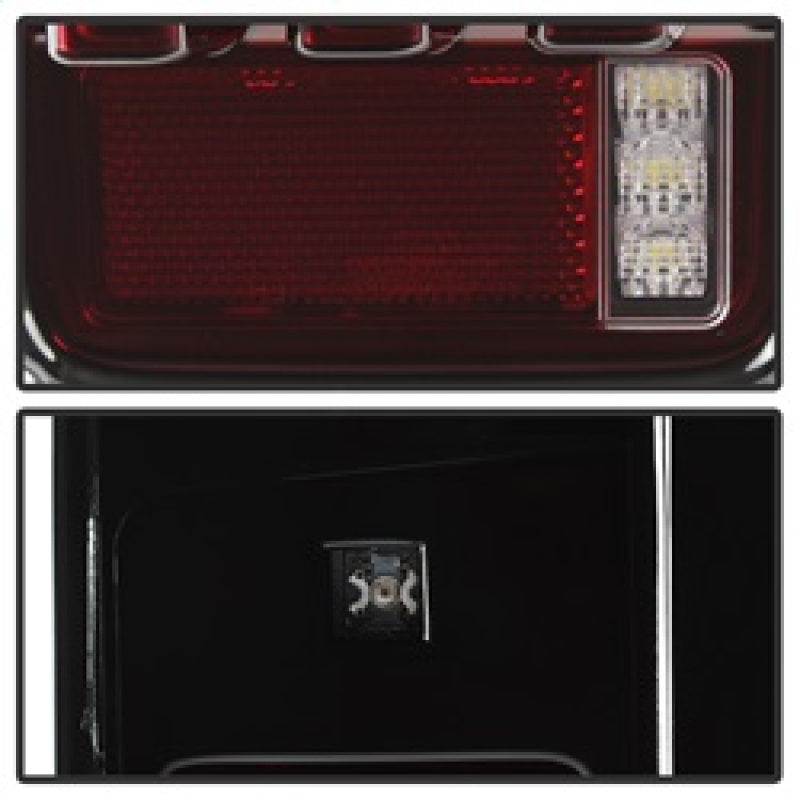 Spyder 5084798 fits Jeep 07-16 Wrangler Version 2 Light Bar LED Tail Lights - R