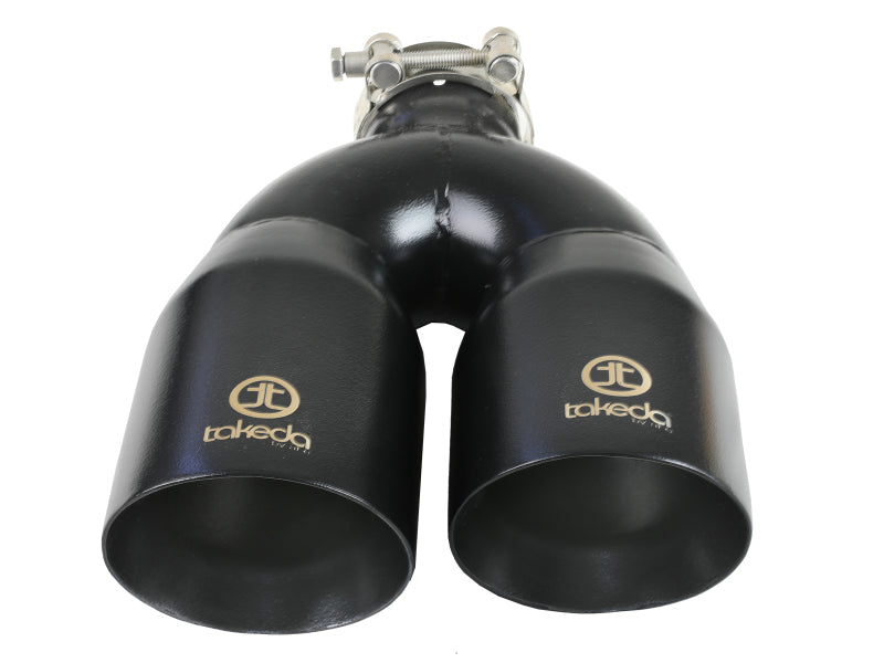 AFE 49T25484-B121  2.5in 304 Stainless Steel Clamp-on Exhaust Tip Passenger Sid