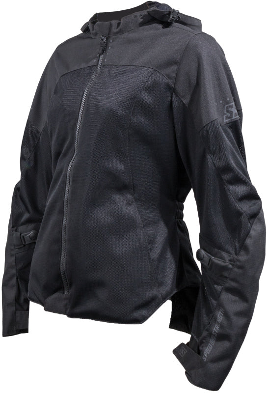 Speed and Strength 609858 Trial By Fire Mesh Jacket Black - Small