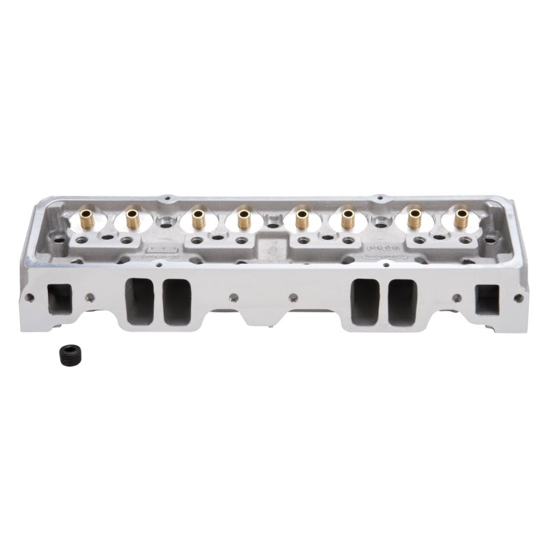 Edelbrock 60887 Cylinder Head fits SBC NHRA Legal 64cc Straight Plug Bare Single