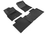 3D MAXpider 22-24 fits Kia Carnival 7-Seat W/ Rear Auto Seat Kagu Black R1 R2 R