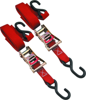 BikeMaster 100519 BikeMaster Tiedown 1-1/2 Ratchet - Red