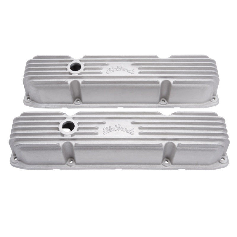 Edelbrock 41929 Valve Cover Classic Series fits Chrysler 383/440 CI V8 Satin