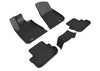 3D L1MR00601509 Maxpider 13-18 fits Maserati Ghibli Kagu Floor Mat- Black R1 R2