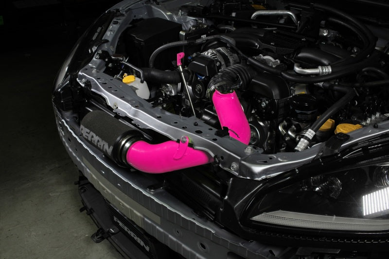 Perrin PSP-INT-335HP 22-23 fits Subaru BRZ/GR86 Cold Air Intake - Hyper Pink