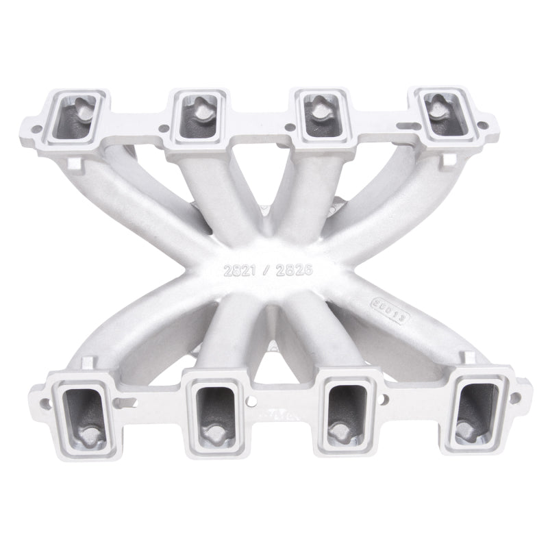 Edelbrock 2821 Manifold Super Victor fits GM LS3 V8 Carbureted 4500 Series Flange
