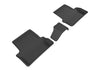 3D MAXpider L1BC03221509 2019 fits Buick 16-20 Cascada Kagu 2nd Row Floormats - Black