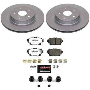 Power Stop 2025 Toyota RAV4 Rear Z36 Coated Truck & Tow Brake Kit