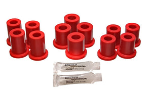 Energy Suspension 5.2103R Mit Trk Rear Spring Bushing O.E.M. - Red