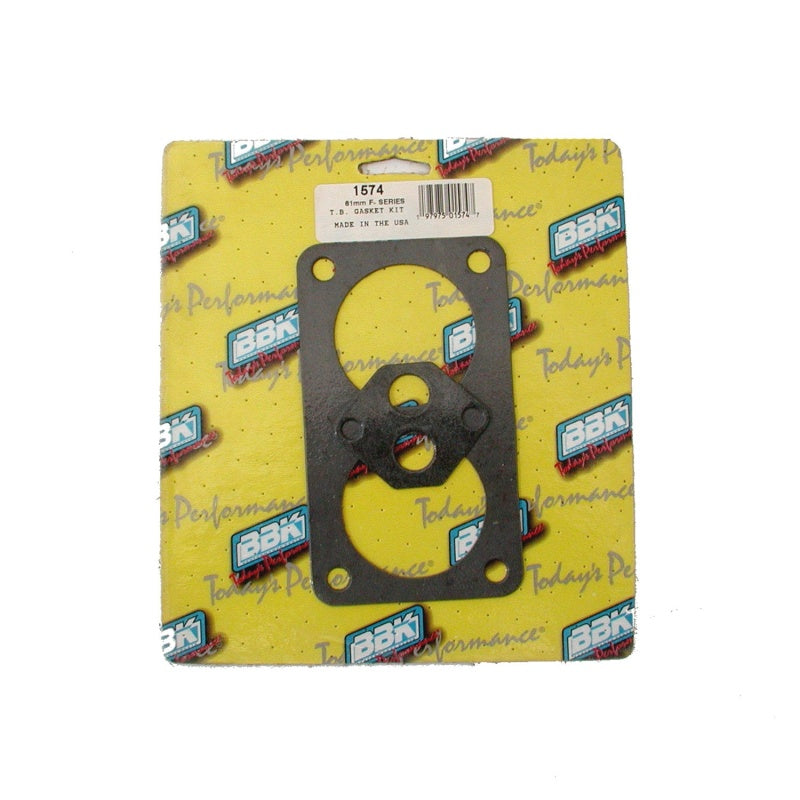 BBK  1574 fits Ford 87-03 F Series Truck Twin 61mm Throttle Body Gasket Kit