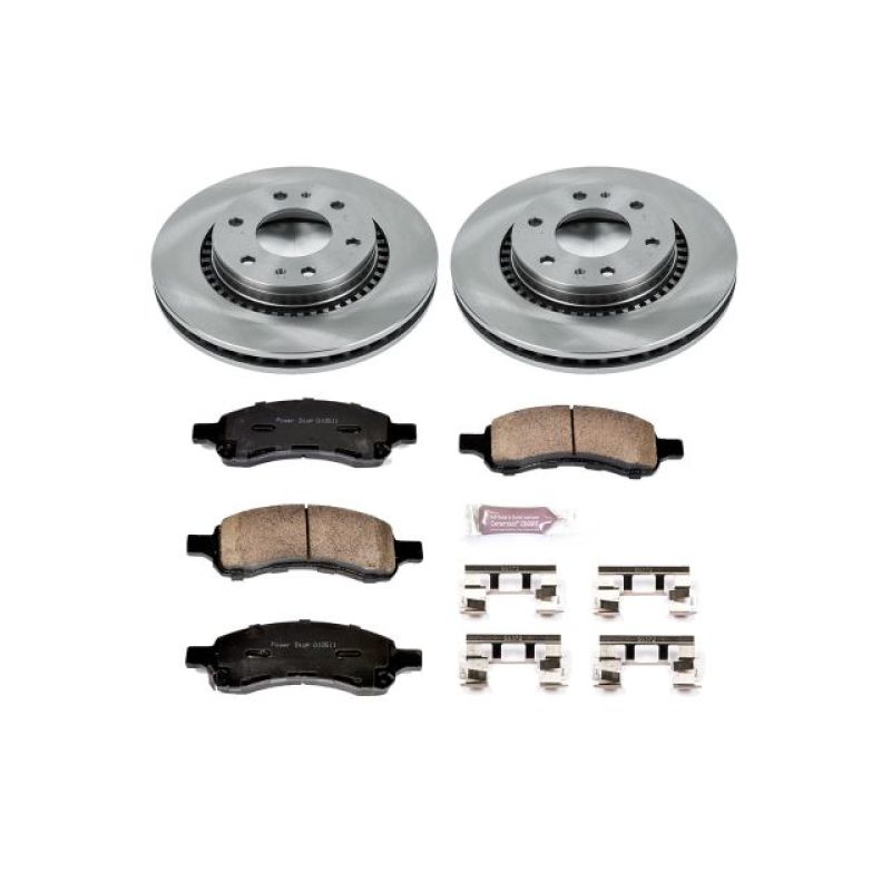 PowerStop KOE2084 fits Buick 06-07 Rainier Front Autospecialty Brake Kit