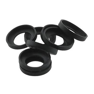 Fragola 999510 -16 Black Cap High Temp Push-Lite 10 Pack