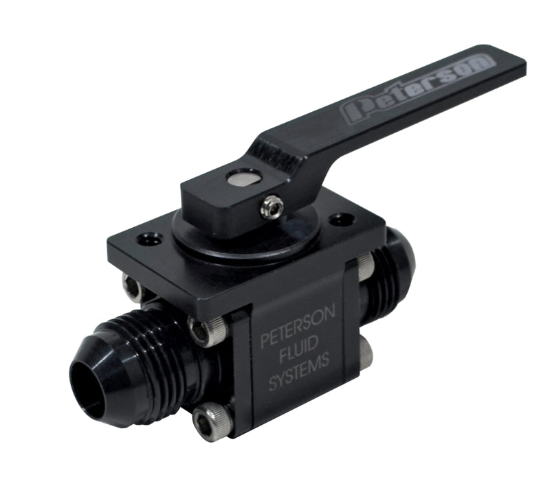 Peterson Fluid Systems 09-0930 Ball Valve Flange Mount -8AN