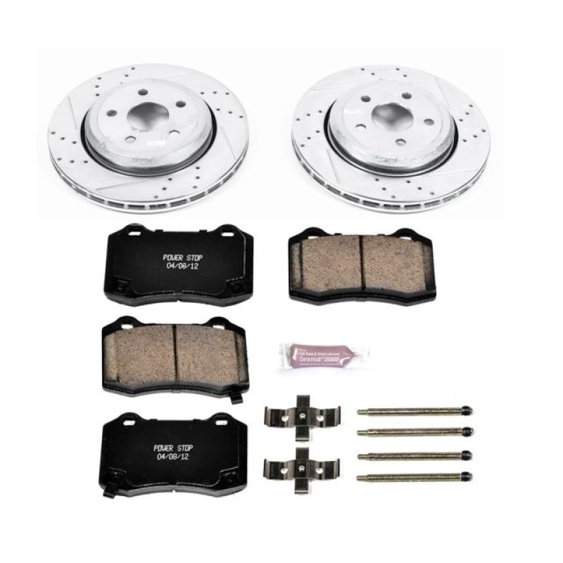 PowerStop K5956 fits Dodge 18-19 Durango Rear Z23 Evolution Sport Brake Kit