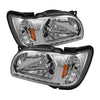 5056344 Xtune fits Toyota 01-04 Tacoma 1 Piece w/ Black Trim Corner Crystal He