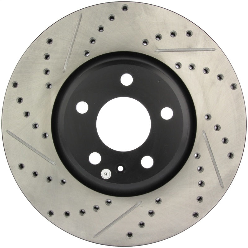 Stoptech 127.33136R Slotted & Drilled Sport Brake Rotor