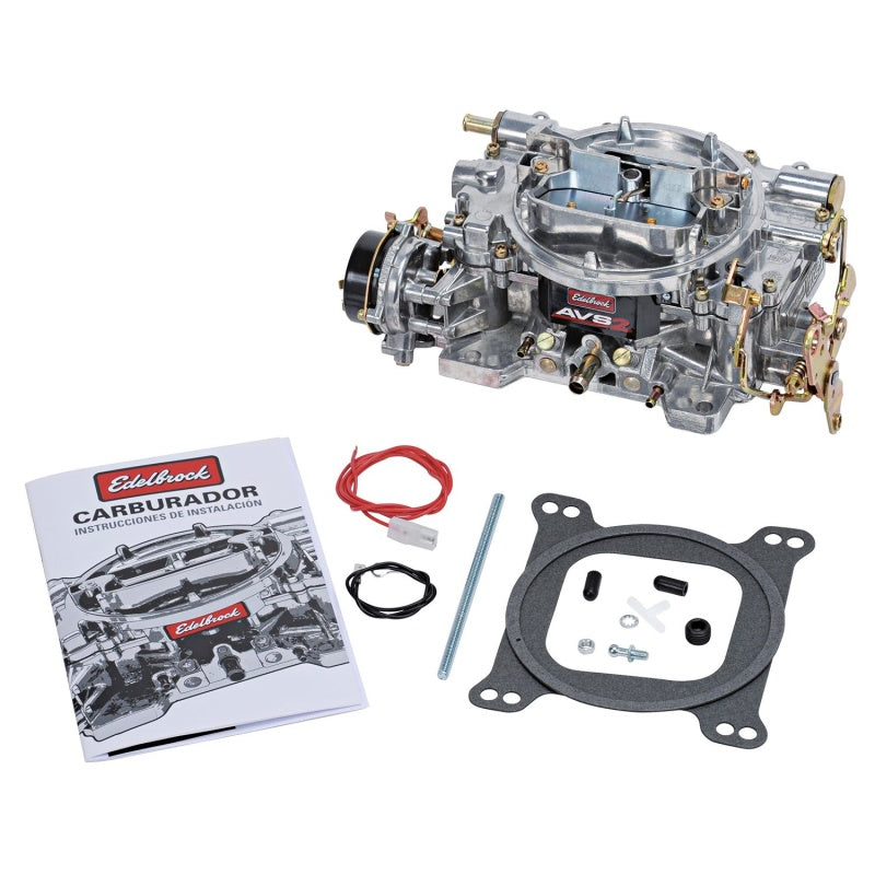 Edelbrock 1903 AVS2 Dual Quad Annular Boosters 500 CFM Carburetor w/Electric Choke